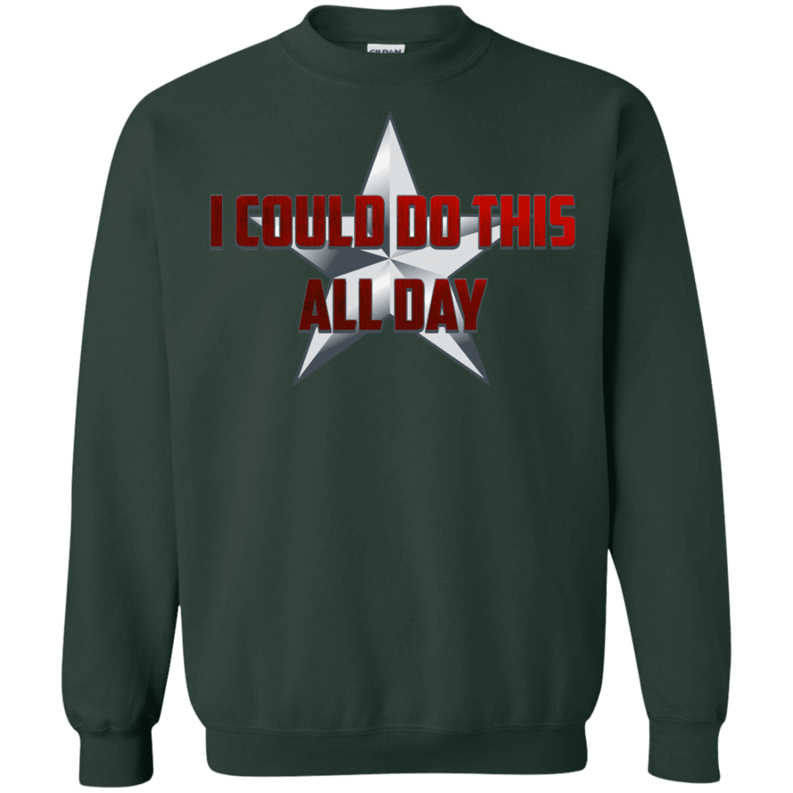 Sweatshirts Forest Green / S All Day Crewneck Sweatshirt