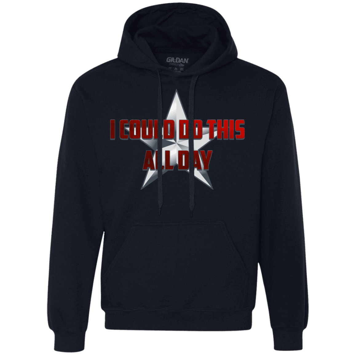 Sweatshirts Navy / S All Day Premium Fleece Hoodie