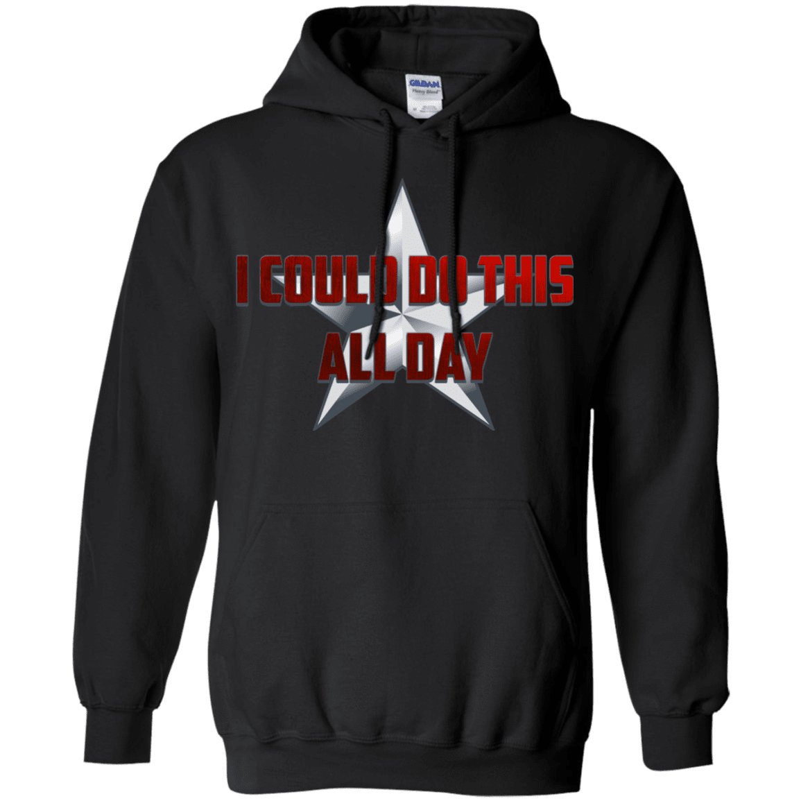 Sweatshirts Black / S All Day Pullover Hoodie