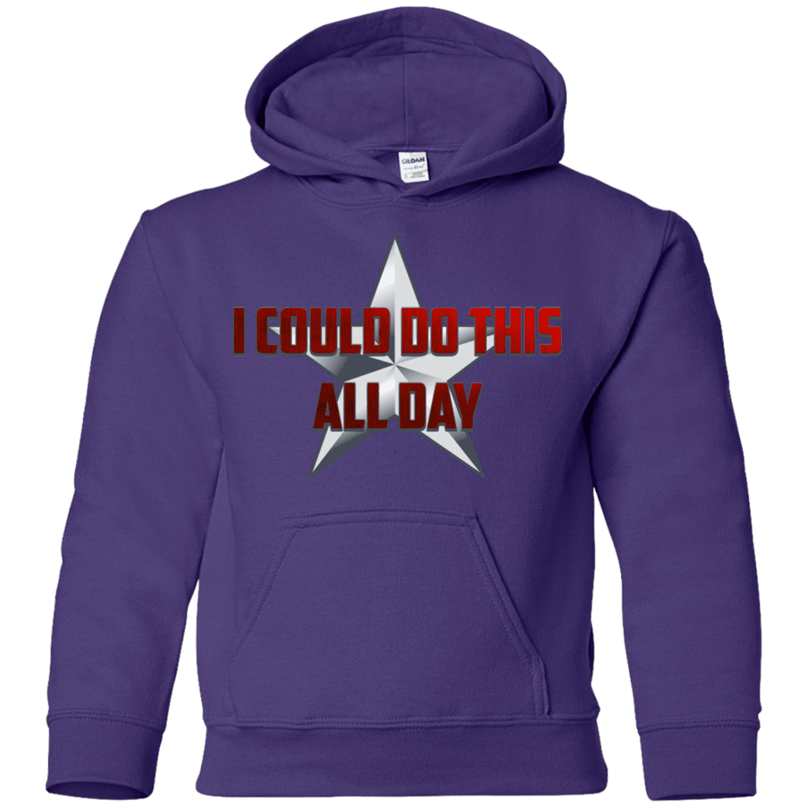 Sweatshirts Purple / YS All Day Youth Hoodie