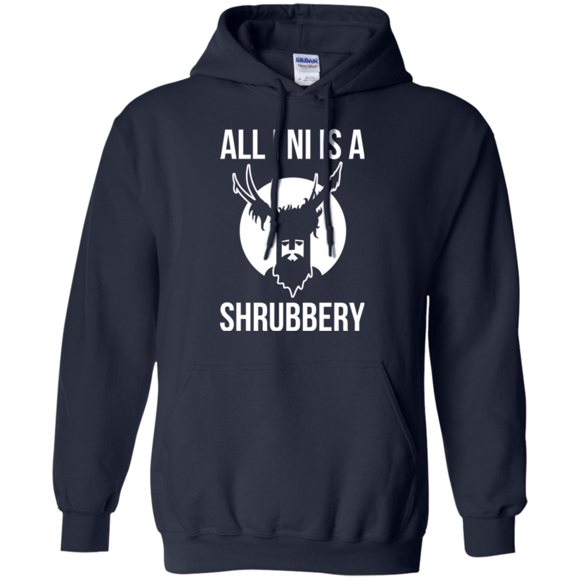 Sweatshirts Navy / Small All I Ni Pullover Hoodie