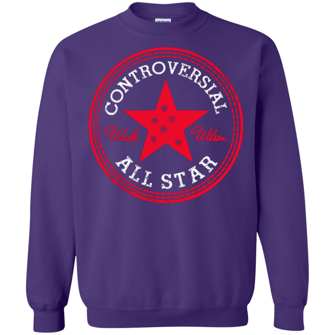Sweatshirts Purple / Small All Star Crewneck Sweatshirt