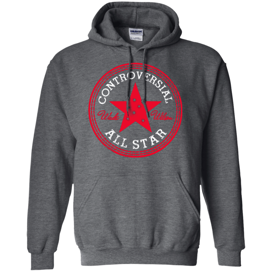 Sweatshirts Dark Heather / Small All Star Pullover Hoodie