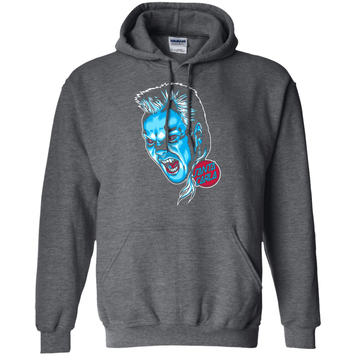 Sweatshirts Dark Heather / Small All The Damn Vampires Pullover Hoodie