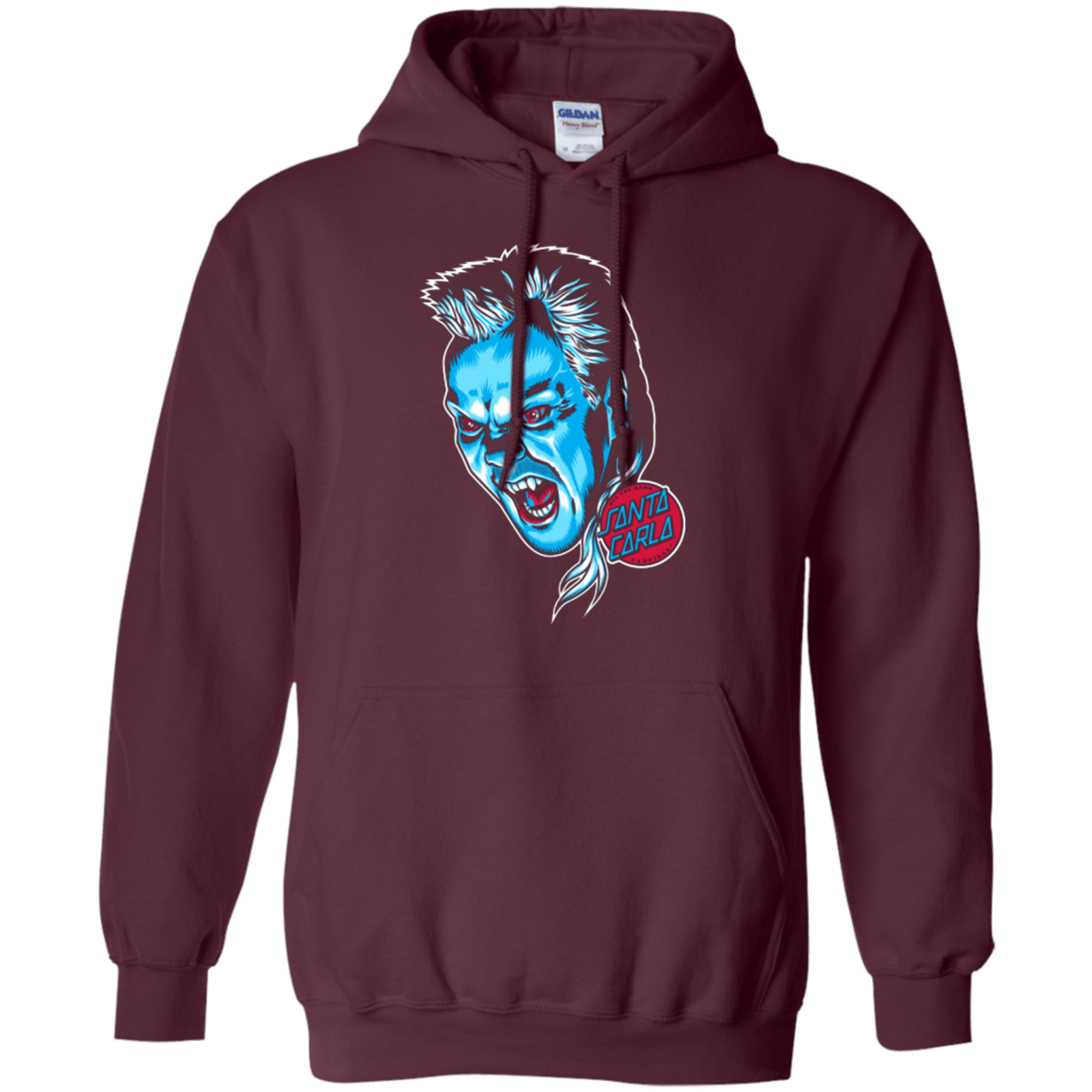 Sweatshirts Maroon / Small All The Damn Vampires Pullover Hoodie