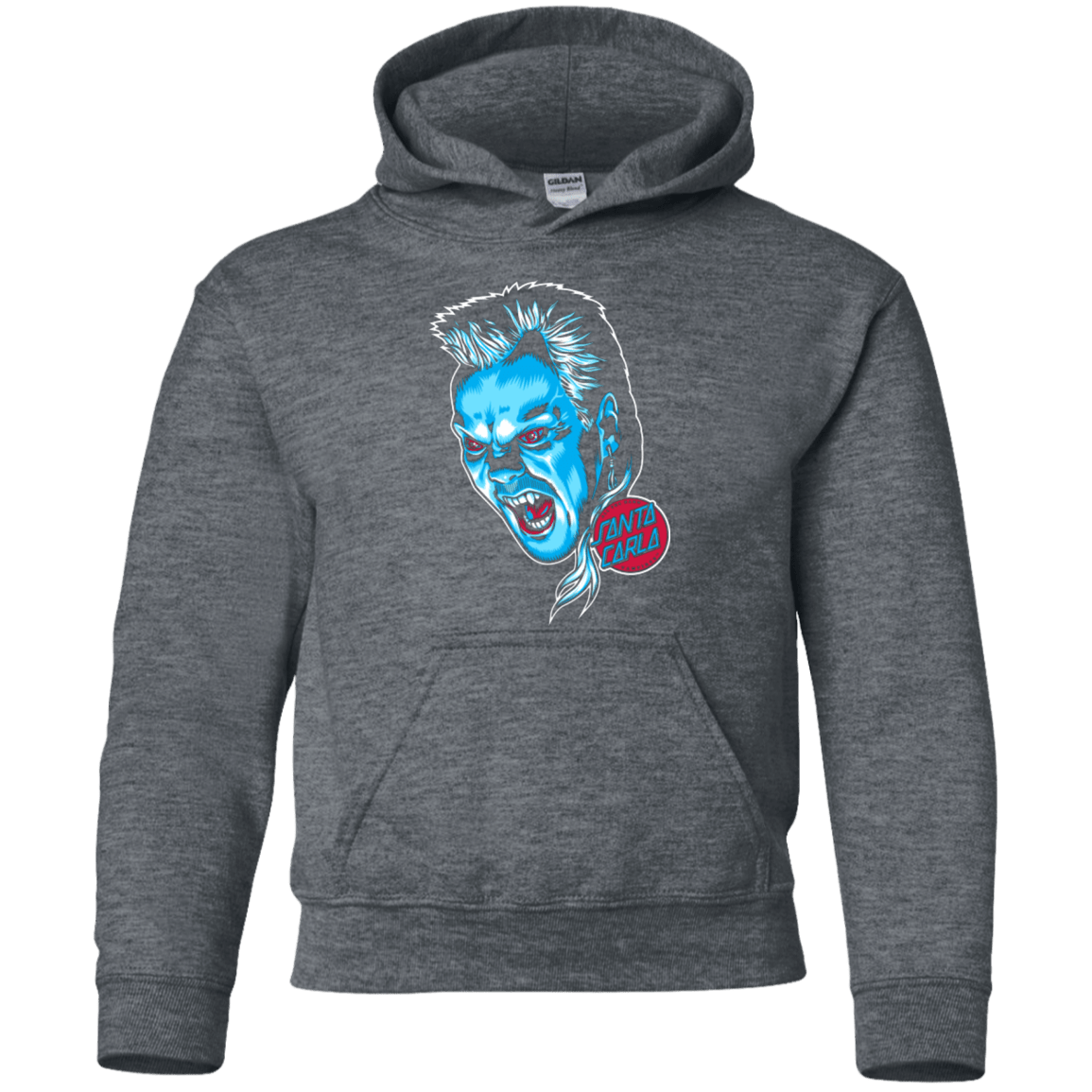 Sweatshirts Dark Heather / YS All The Damn Vampires Youth Hoodie