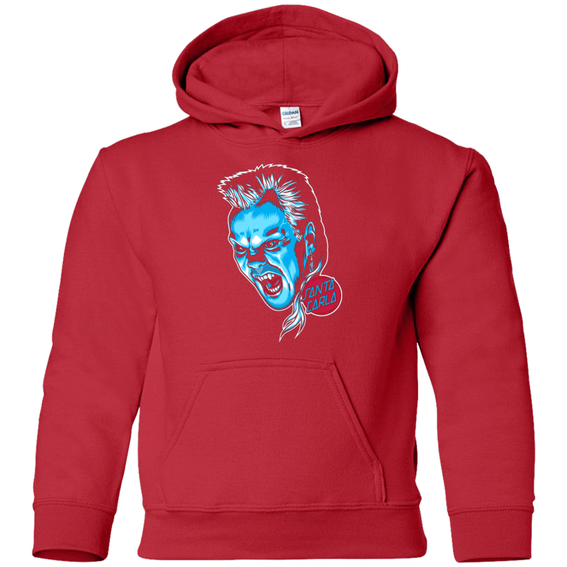 Sweatshirts Red / YS All The Damn Vampires Youth Hoodie