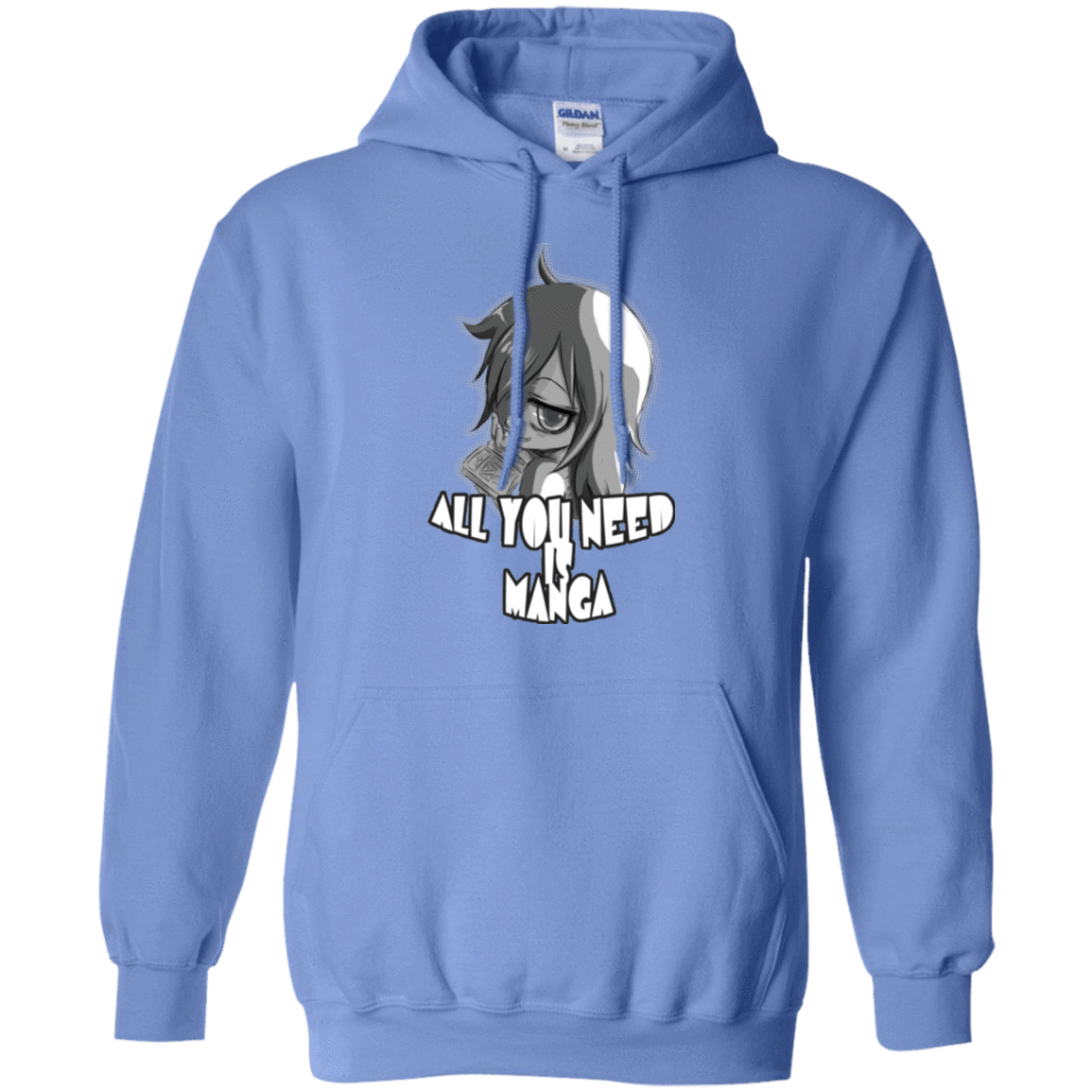 Sweatshirts Carolina Blue / Small All You Need is Manga Pullover Hoodie