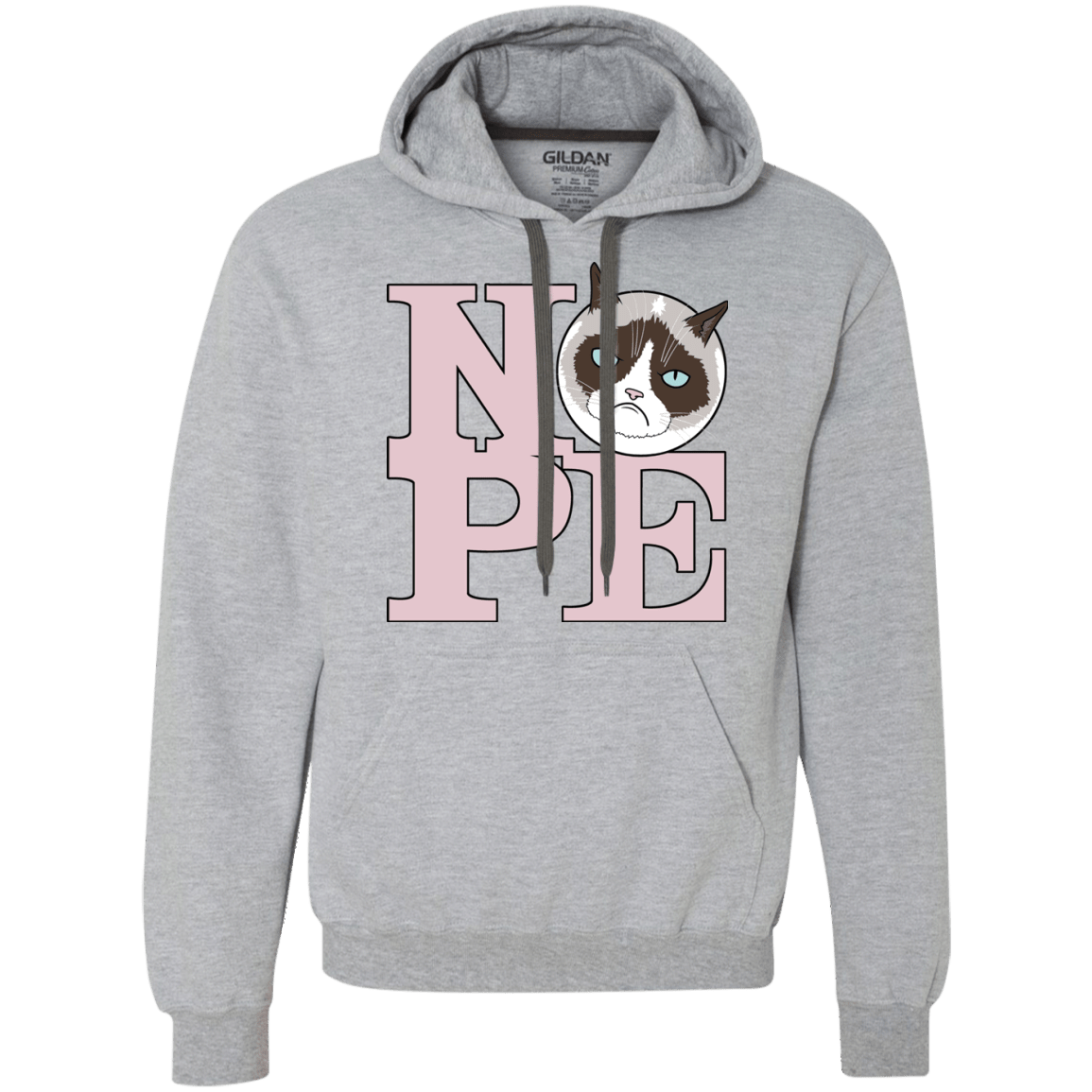 Sweatshirts Sport Grey / S All You Need is NOPE Premium Fleece Hoodie