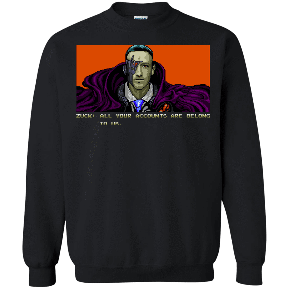 Sweatshirts Black / S All Your Accounts Crewneck Sweatshirt