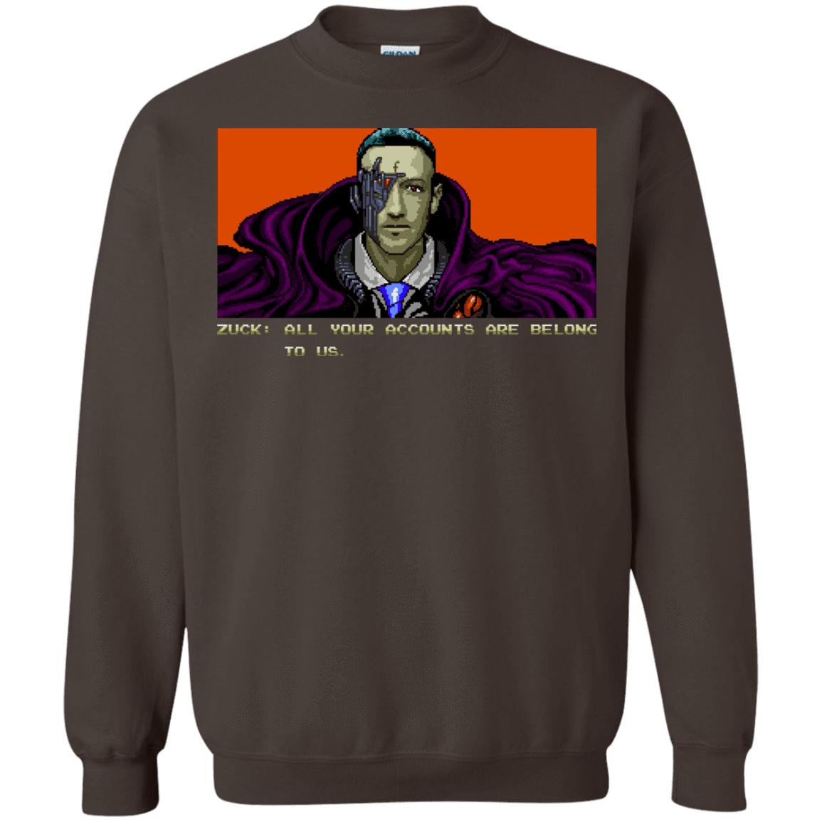 Sweatshirts Dark Chocolate / S All Your Accounts Crewneck Sweatshirt