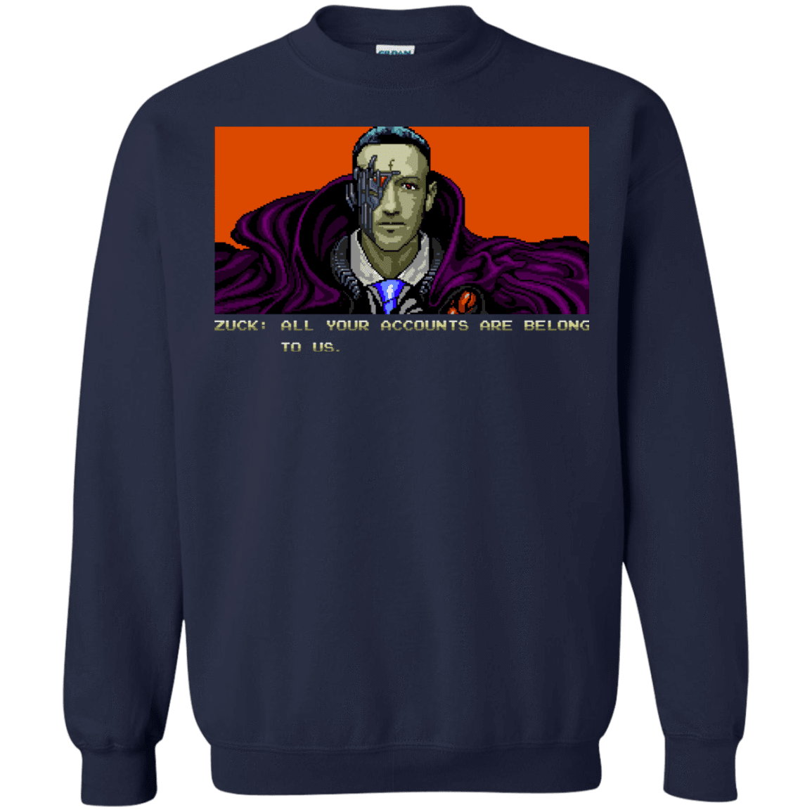 Sweatshirts Navy / S All Your Accounts Crewneck Sweatshirt