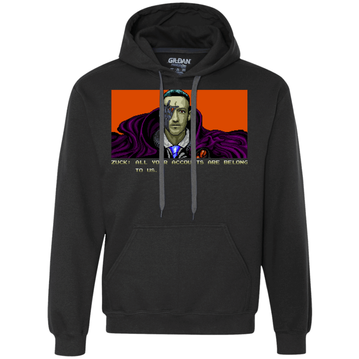 Sweatshirts Black / S All Your Accounts Premium Fleece Hoodie