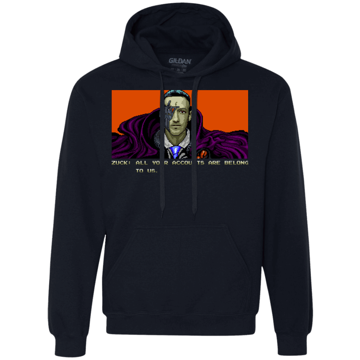 Sweatshirts Navy / S All Your Accounts Premium Fleece Hoodie