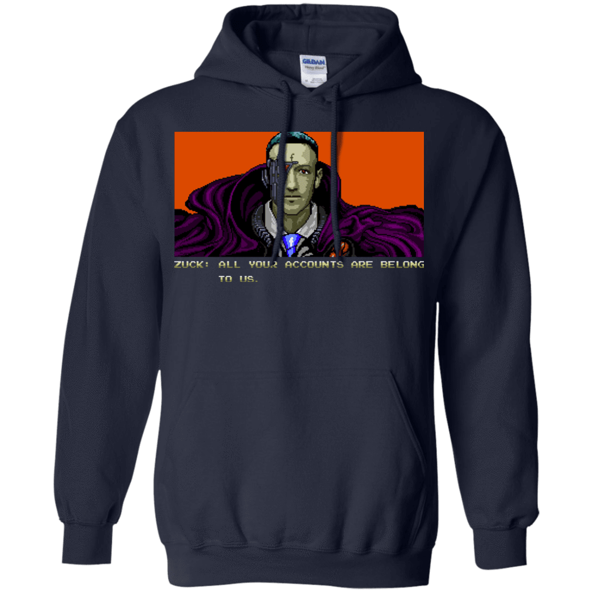 Sweatshirts Navy / S All Your Accounts Pullover Hoodie