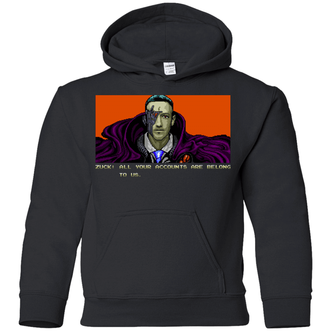 Sweatshirts Black / YS All Your Accounts Youth Hoodie