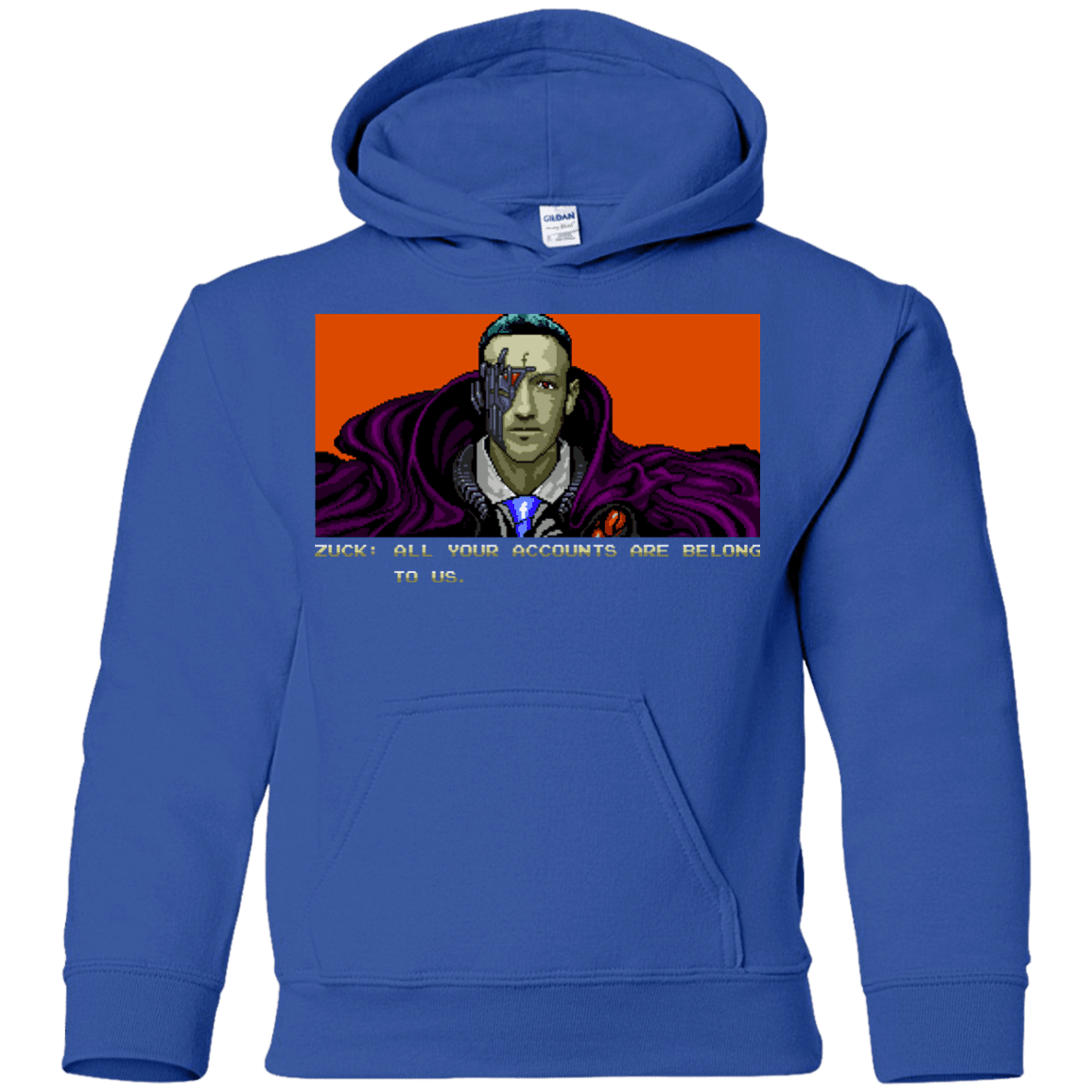 Sweatshirts Royal / YS All Your Accounts Youth Hoodie