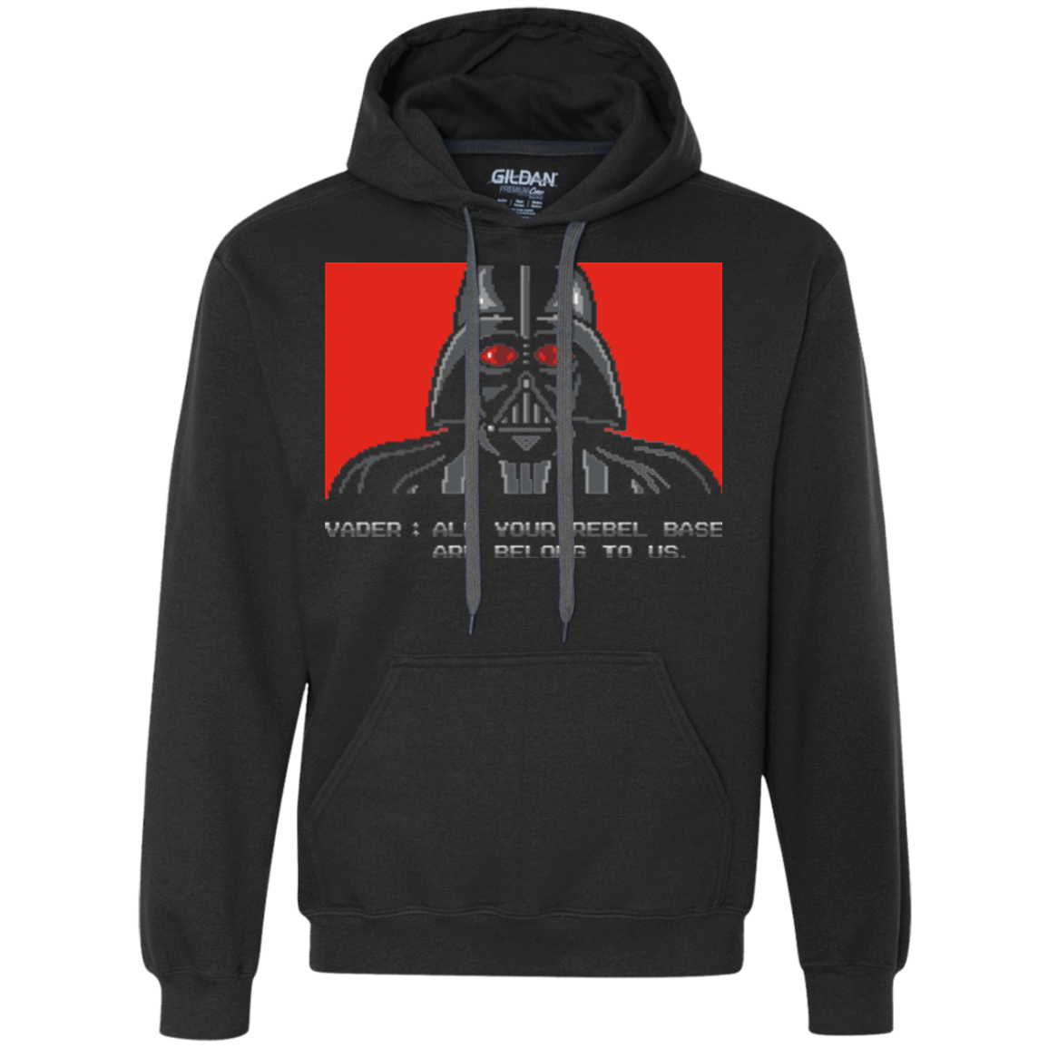 Sweatshirts Black / Small All your rebel base are belongs to us Premium Fleece Hoodie
