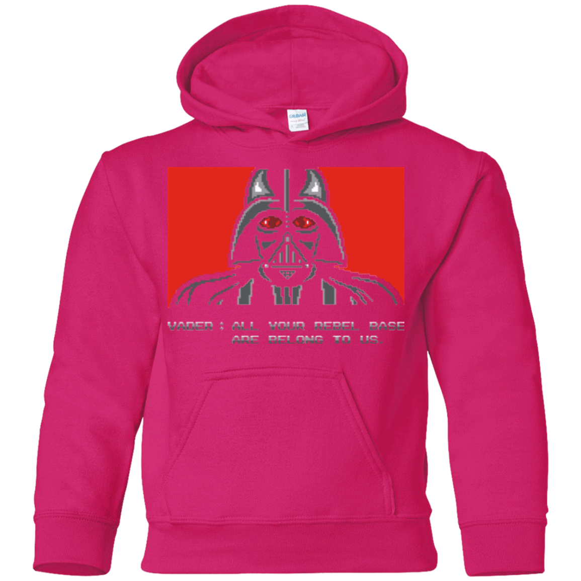 Sweatshirts Heliconia / YS All your rebel base are belongs to us Youth Hoodie