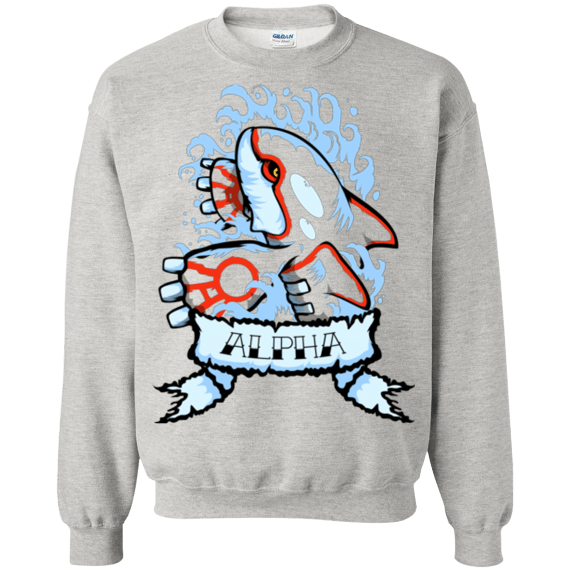 Sweatshirts Ash / Small Alpha Crewneck Sweatshirt