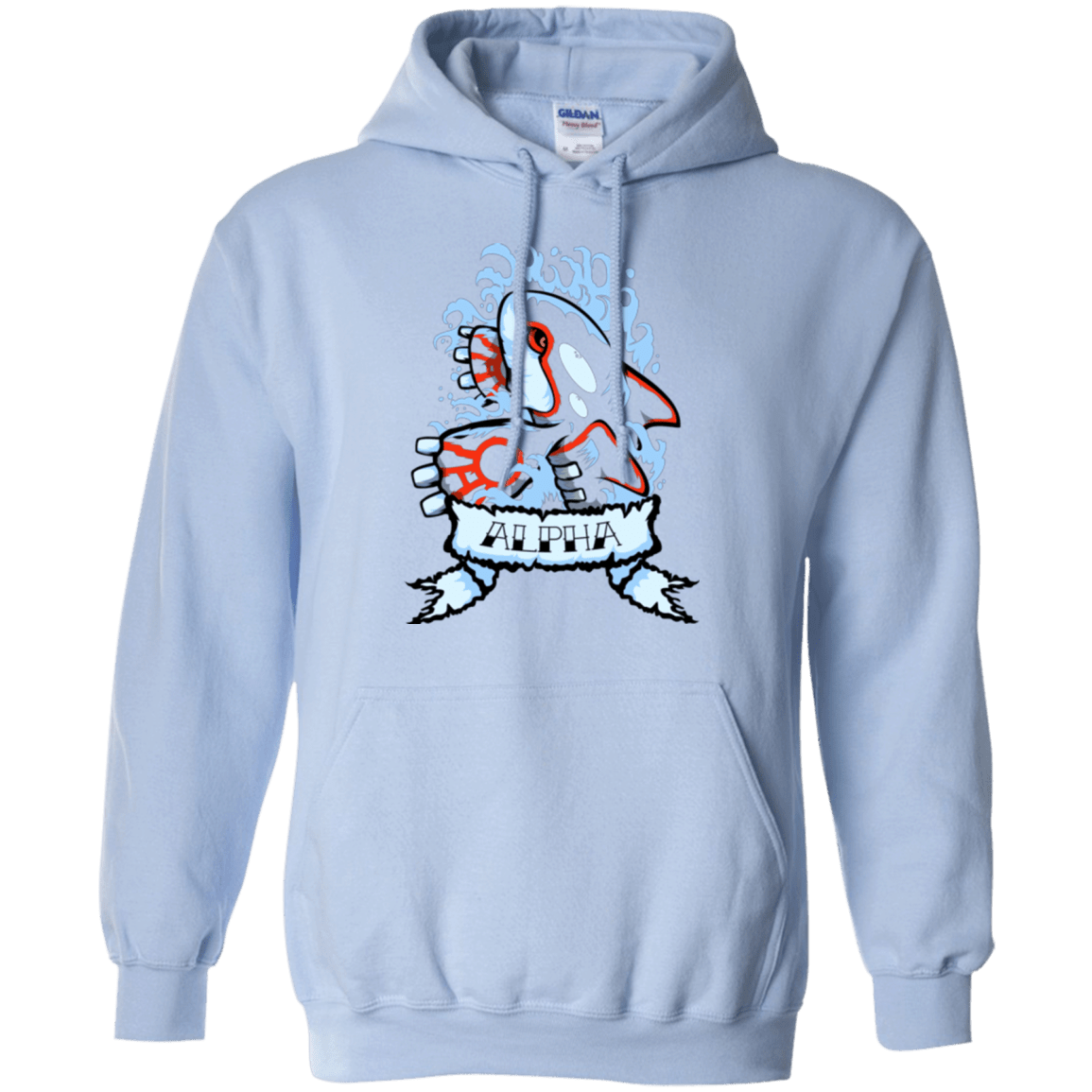 Sweatshirts Light Blue / Small Alpha Pullover Hoodie