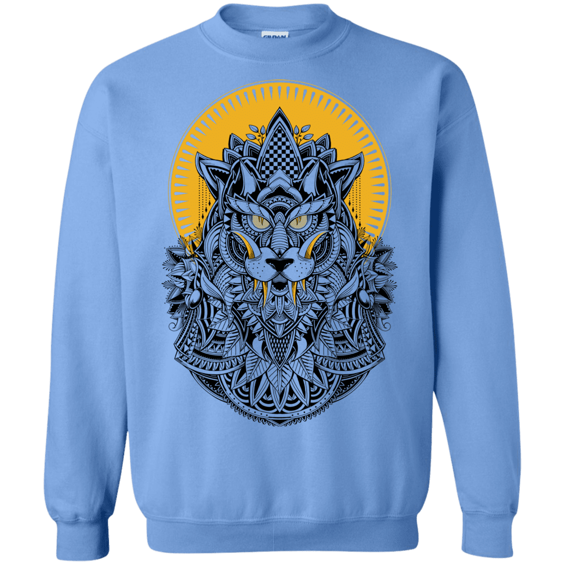 Sweatshirts Carolina Blue / S Alpha Wolf Crewneck Sweatshirt