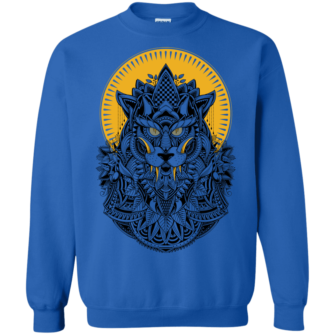 Sweatshirts Royal / S Alpha Wolf Crewneck Sweatshirt