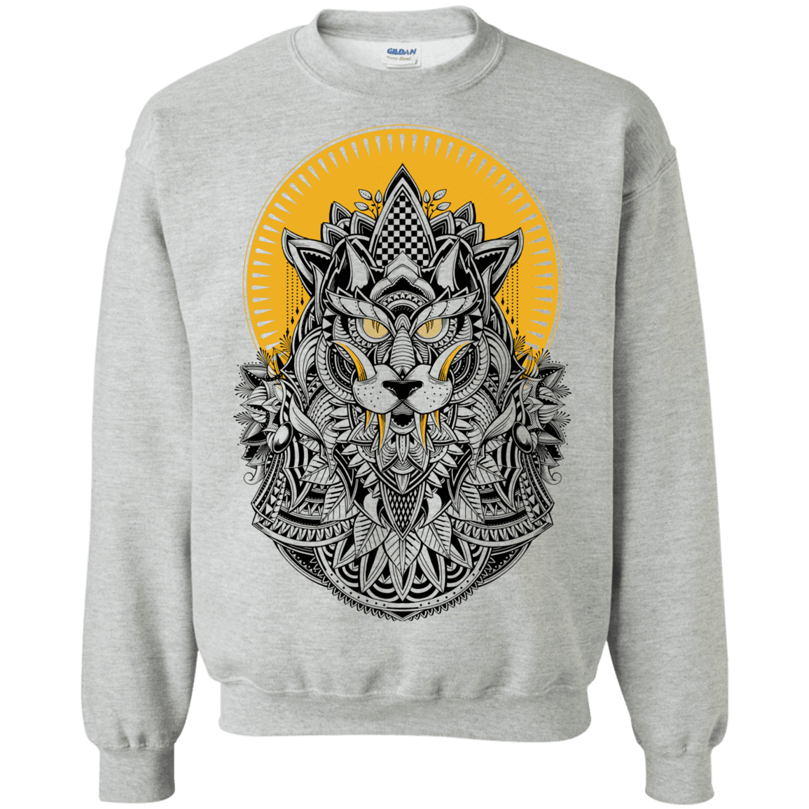 Sweatshirts Sport Grey / S Alpha Wolf Crewneck Sweatshirt