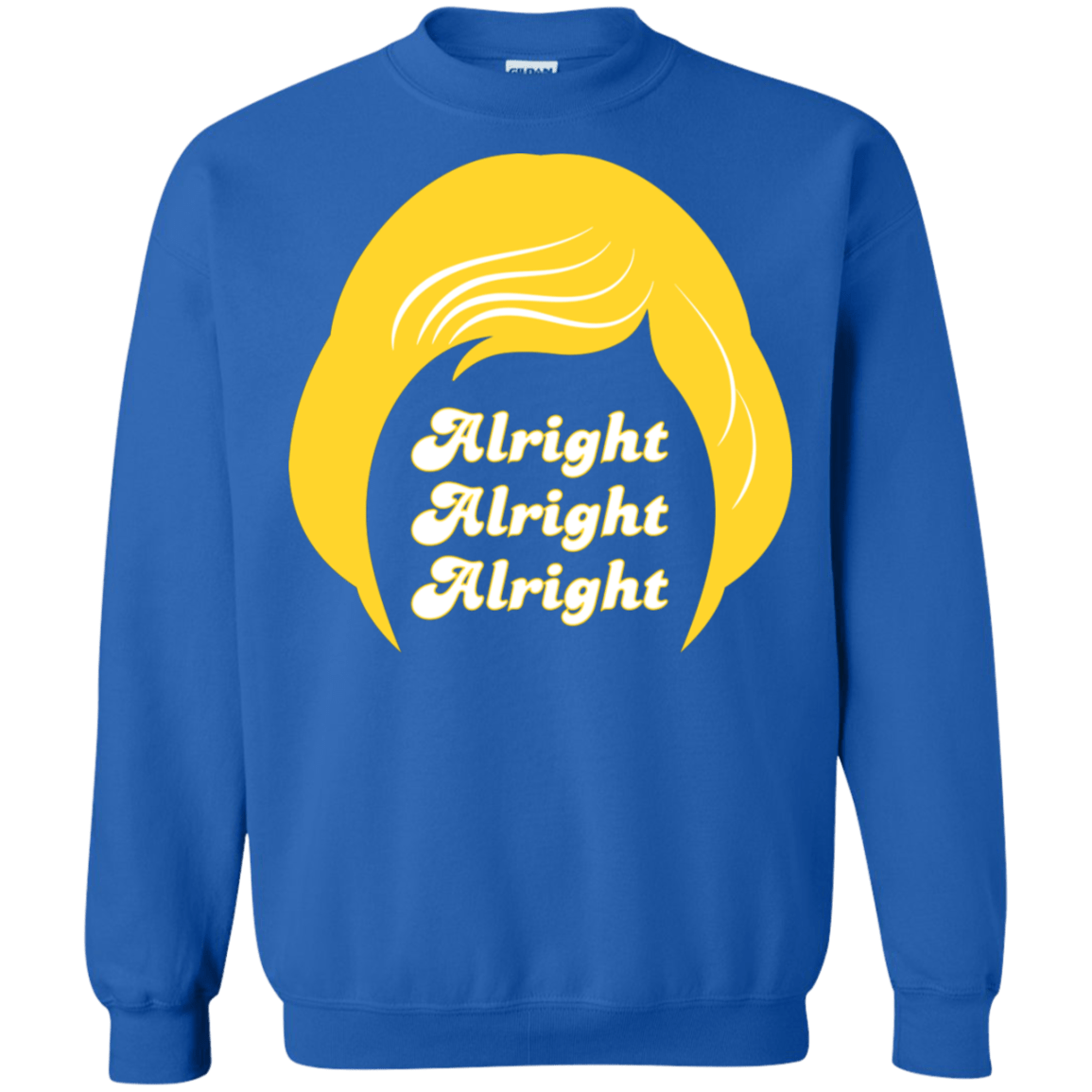 Sweatshirts Royal / S Alright Crewneck Sweatshirt