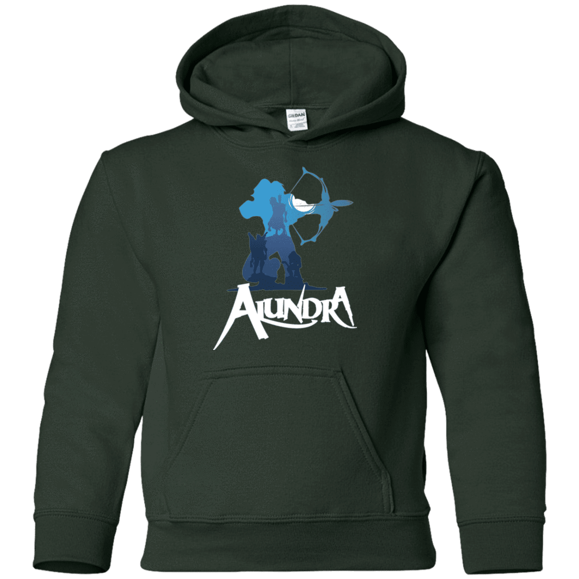 Sweatshirts Forest Green / YS Alundra Youth Hoodie