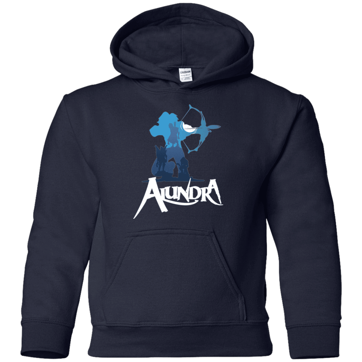 Sweatshirts Navy / YS Alundra Youth Hoodie