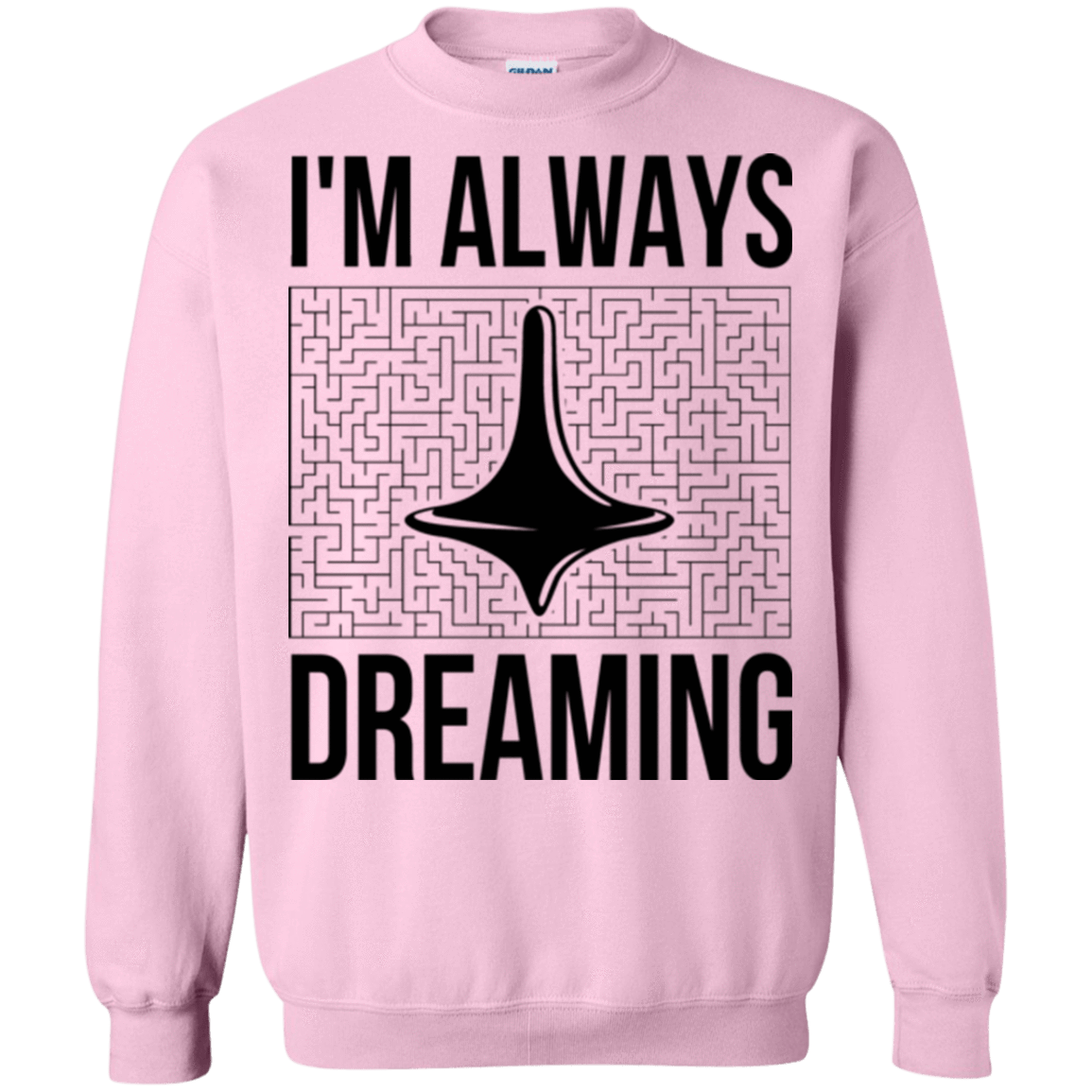 Sweatshirts Light Pink / Small Always dreaming Crewneck Sweatshirt