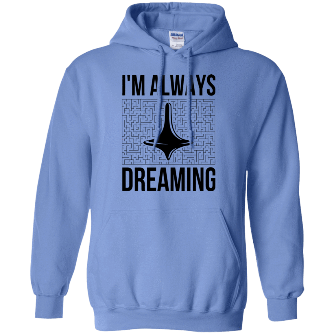 Sweatshirts Carolina Blue / Small Always dreaming Pullover Hoodie