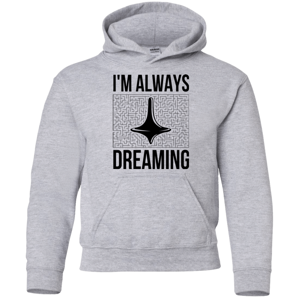 Sweatshirts Sport Grey / YS Always dreaming Youth Hoodie
