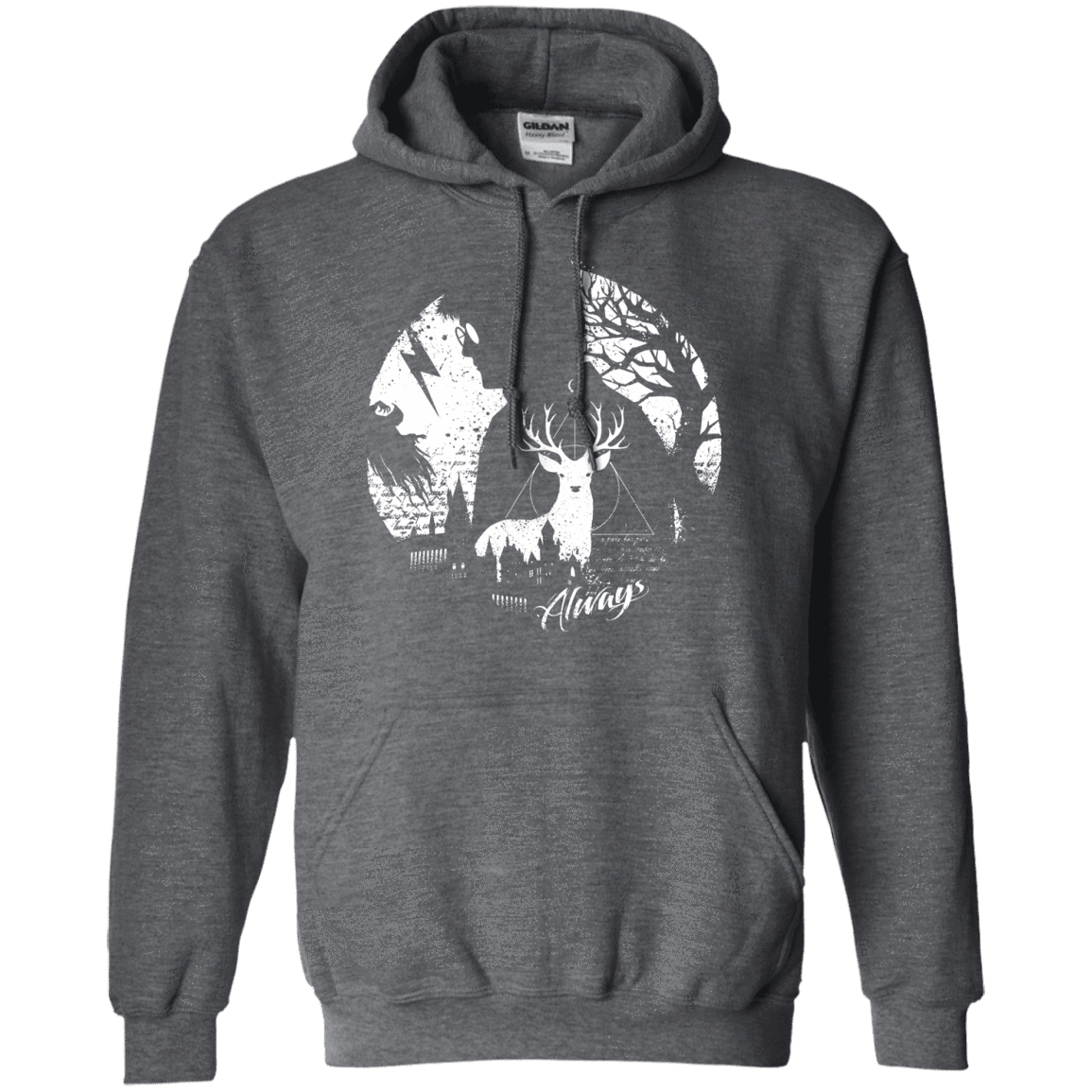Sweatshirts Dark Heather / Small Always Pullover Hoodie
