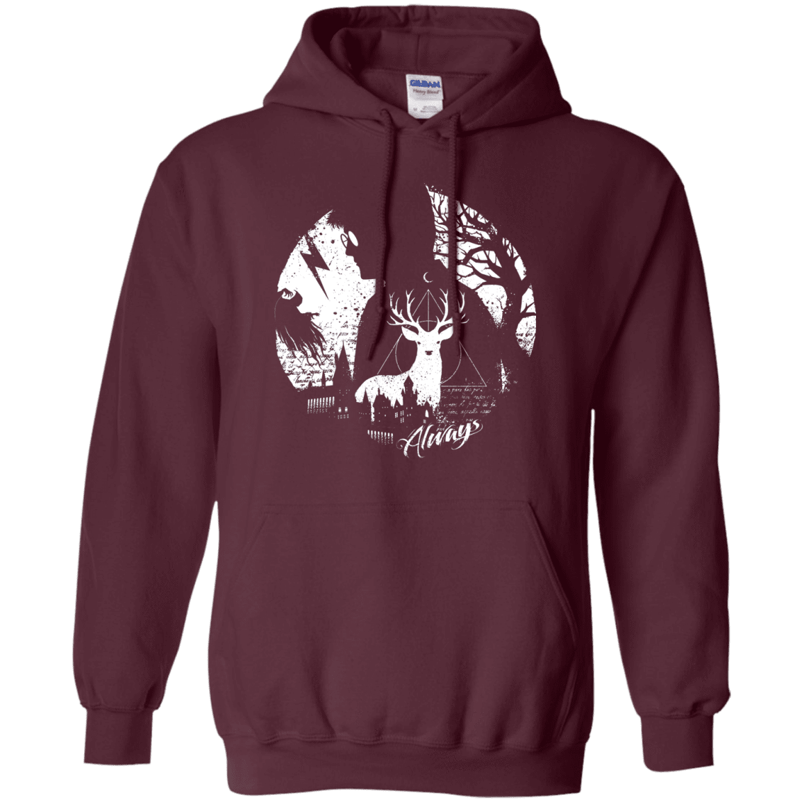 Sweatshirts Maroon / Small Always Pullover Hoodie