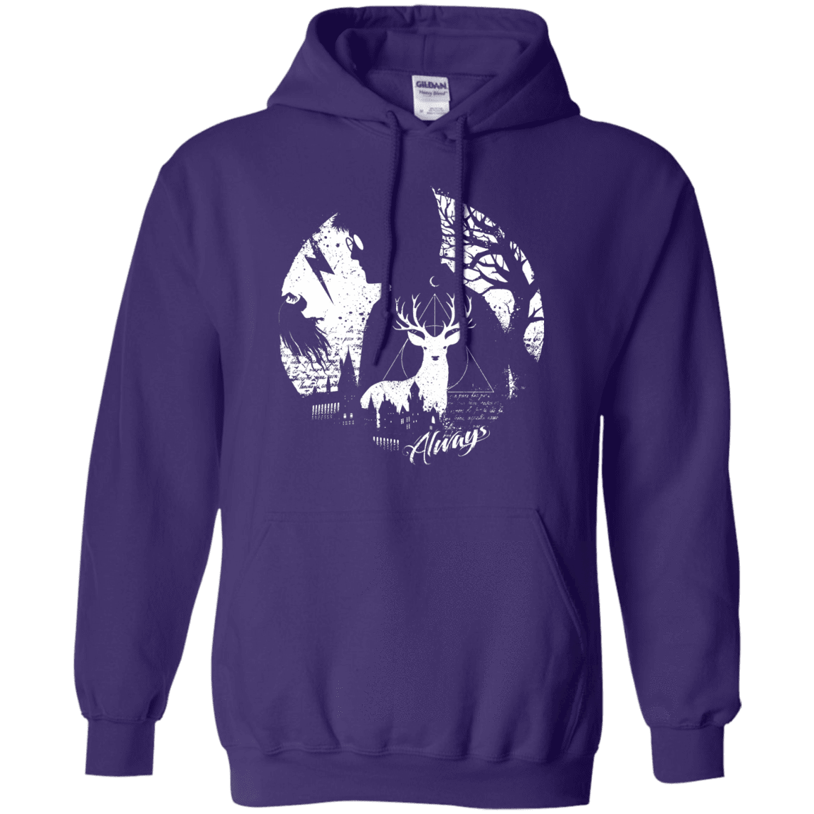 Sweatshirts Purple / Small Always Pullover Hoodie