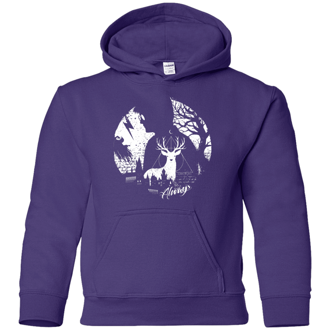 Sweatshirts Purple / YS Always Youth Hoodie