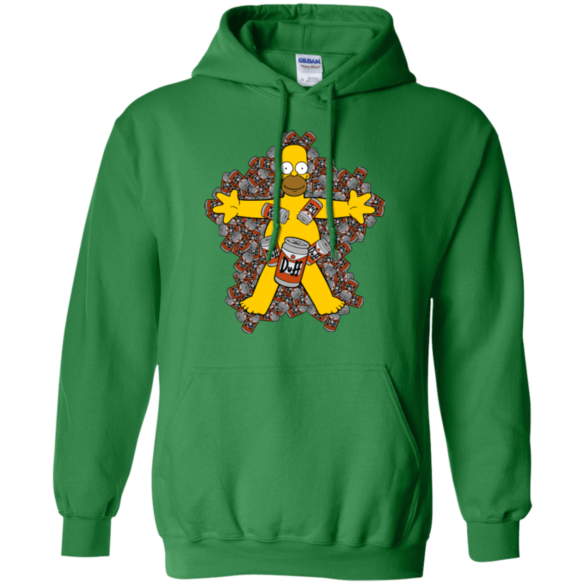 Sweatshirts Irish Green / Small American Duff Pullover Hoodie