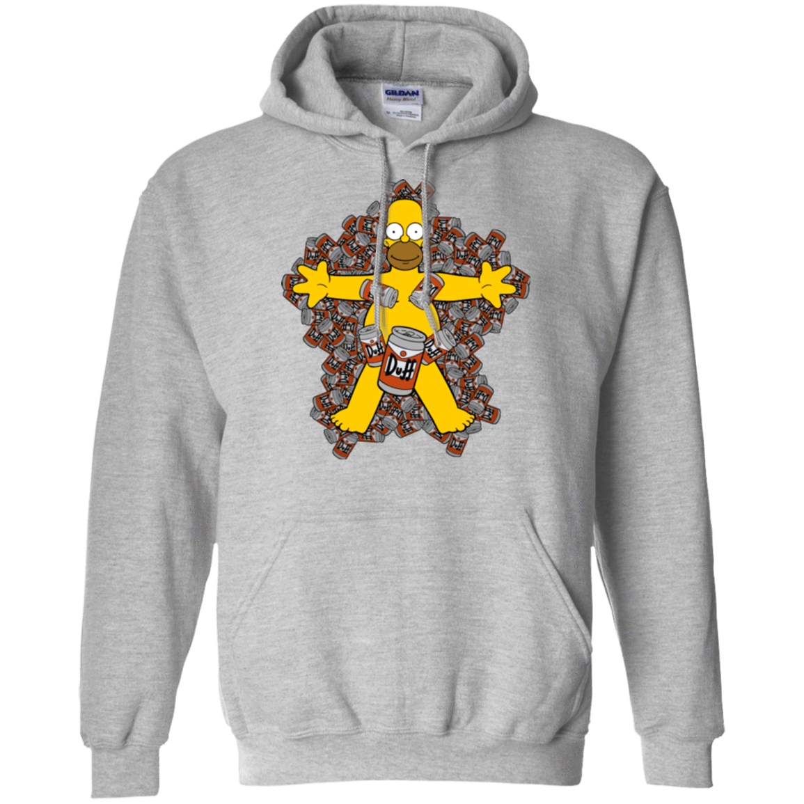 Sweatshirts Sport Grey / Small American Duff Pullover Hoodie