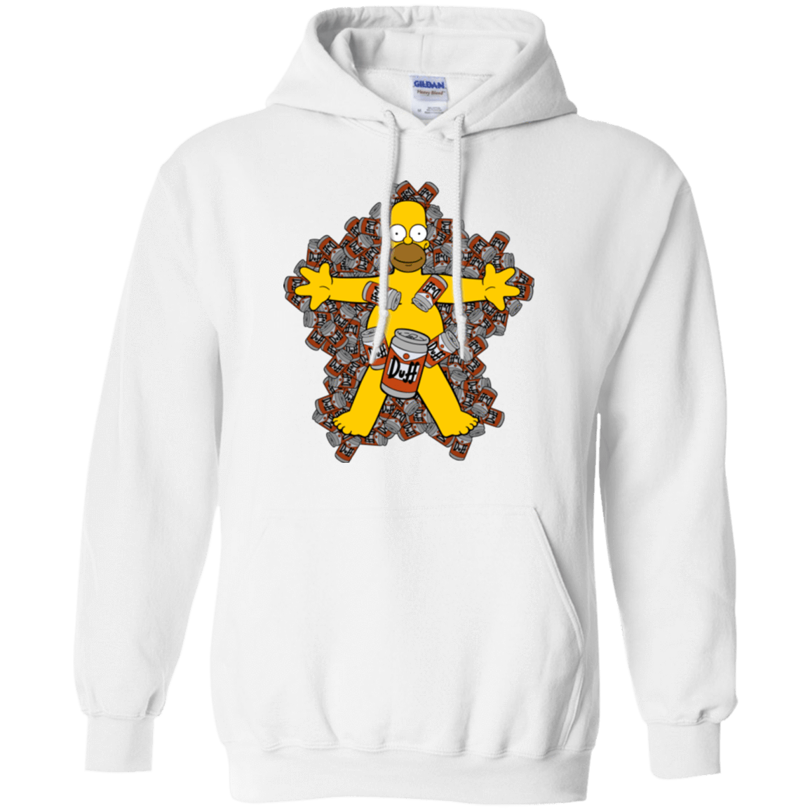 Sweatshirts White / Small American Duff Pullover Hoodie