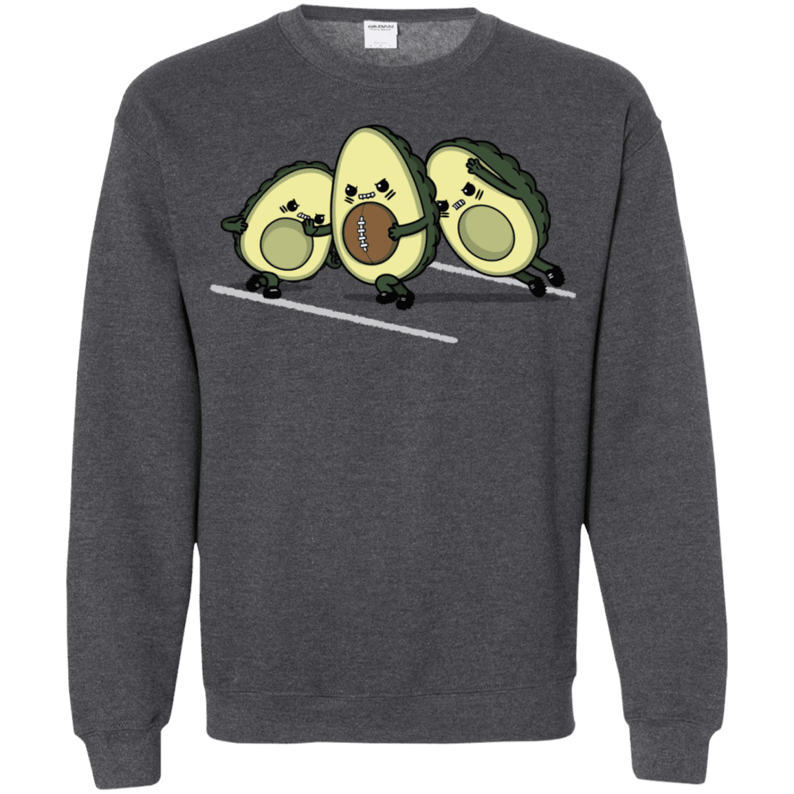 Sweatshirts Dark Heather / S American Footbone Crewneck Sweatshirt