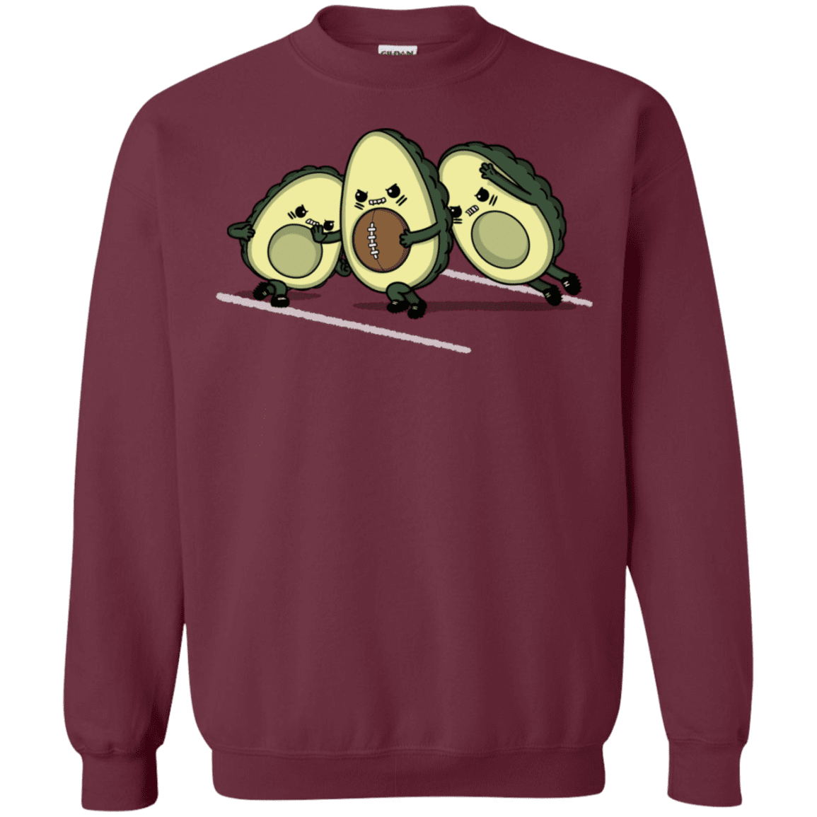 Sweatshirts Maroon / S American Footbone Crewneck Sweatshirt