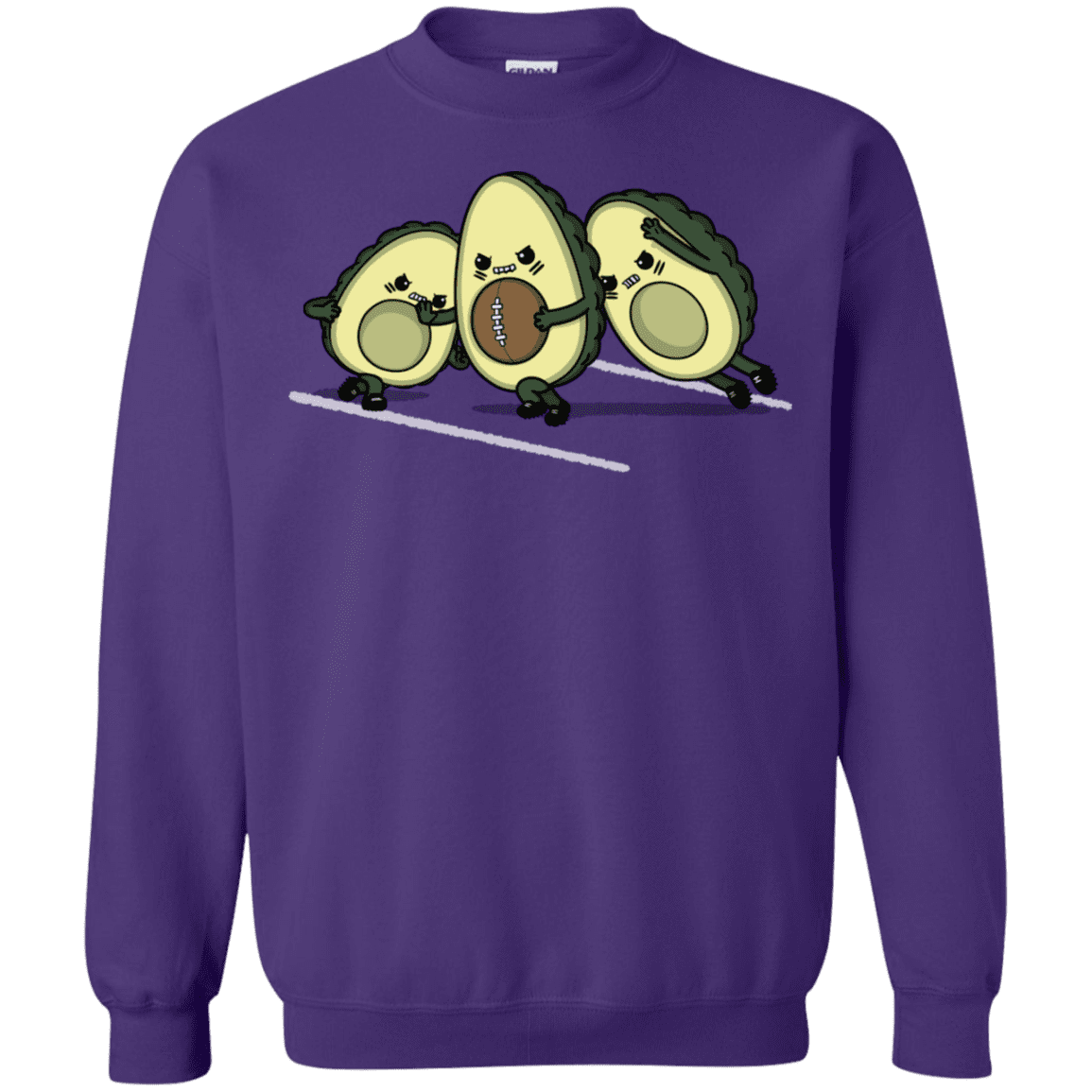 Sweatshirts Purple / S American Footbone Crewneck Sweatshirt