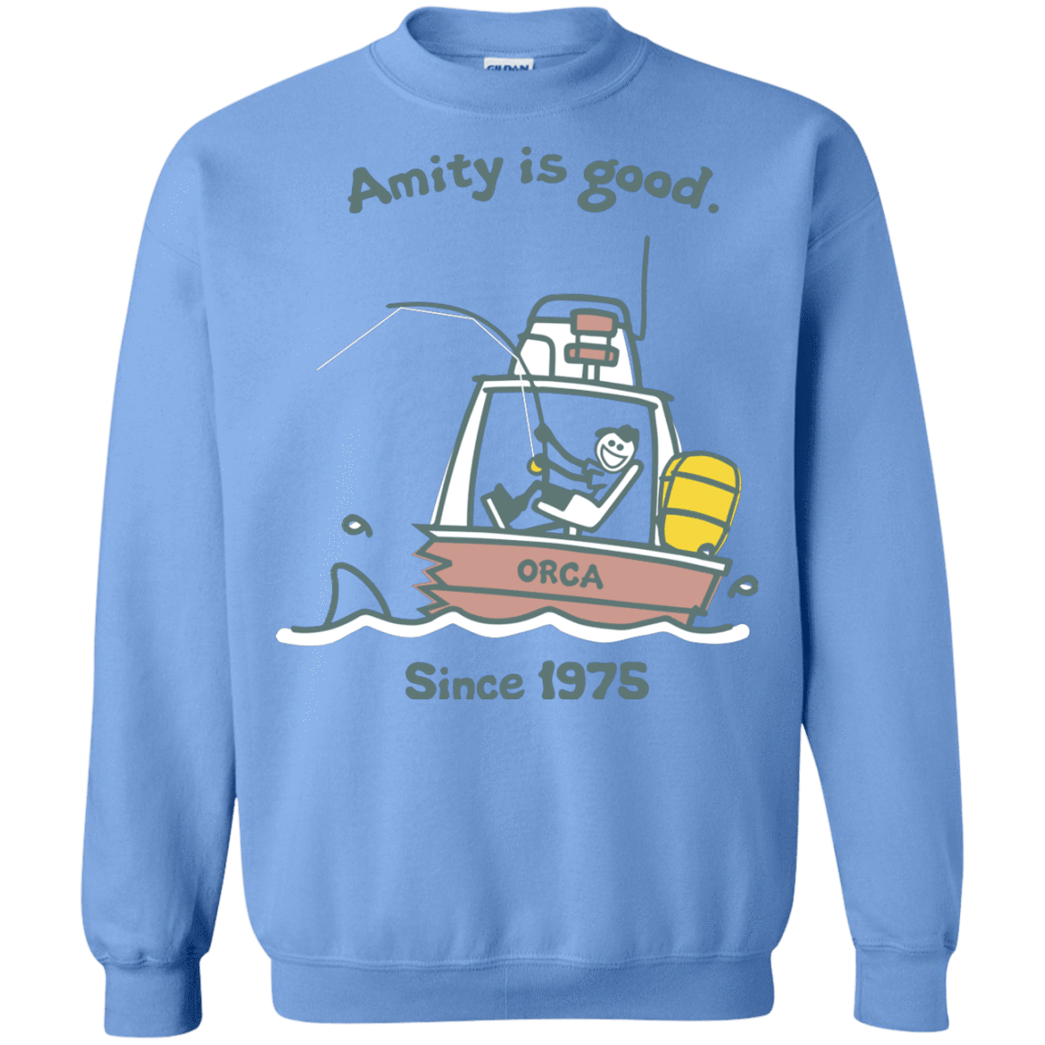 Sweatshirts Carolina Blue / Small Amity Is Good Crewneck Sweatshirt