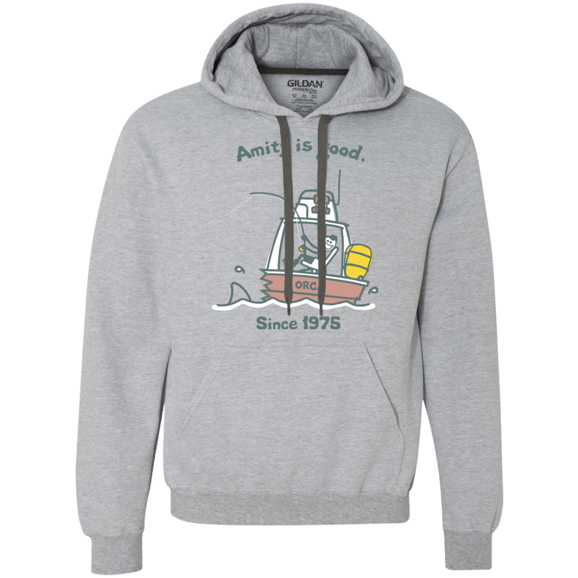 Sweatshirts Sport Grey / Small Amity Is Good Premium Fleece Hoodie