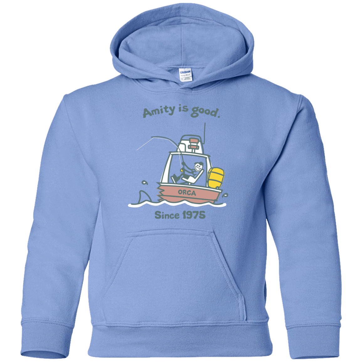 Sweatshirts Carolina Blue / YS Amity Is Good Youth Hoodie
