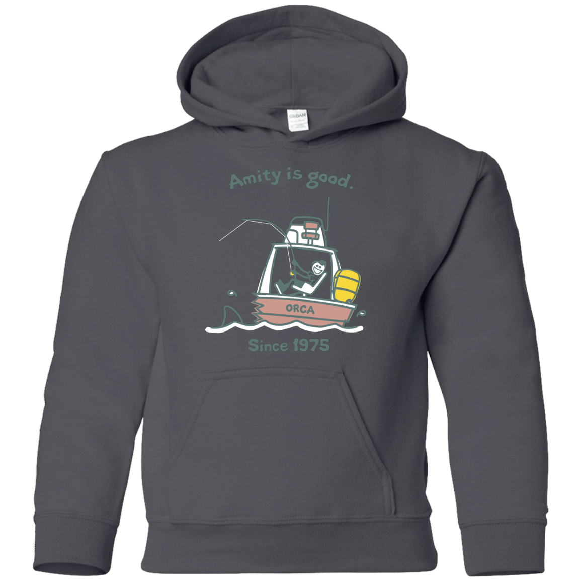 Sweatshirts Charcoal / YS Amity Is Good Youth Hoodie
