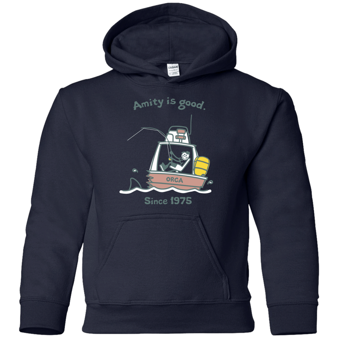 Sweatshirts Navy / YS Amity Is Good Youth Hoodie