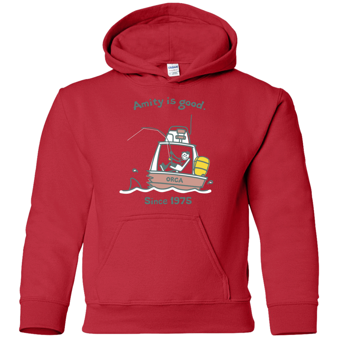 Sweatshirts Red / YS Amity Is Good Youth Hoodie